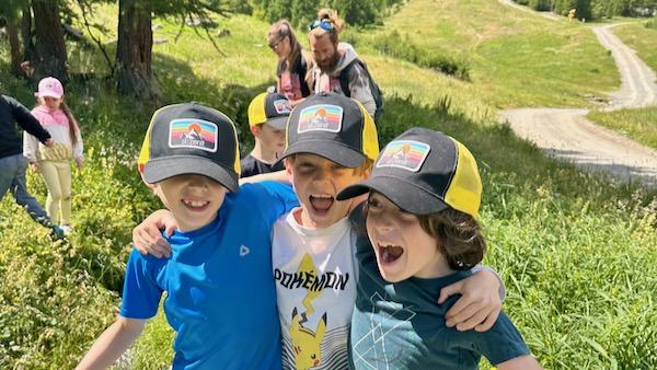 Kids in a Summer Camp in Switzerland